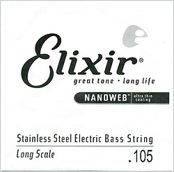 Elixir Einzel 13407 St. Steel Bass 105 