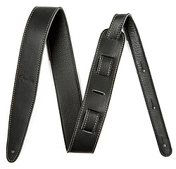 Fender® Artisan Leather Strap 2" black  