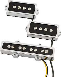 Fender® Cobalt Chrome PJ-Bass Pickup Set 