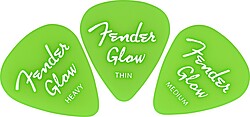 Fender® Glow in the dark 351 Picks (12)  