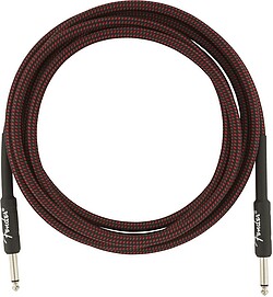 Fender® Kabel Professional 3m red tweed  