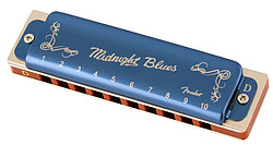 Fender® Midnight Blues Harmonica D  