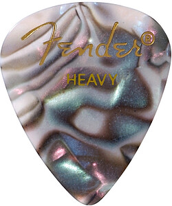 Fender® Picks 351 heavy/abalone (12)  