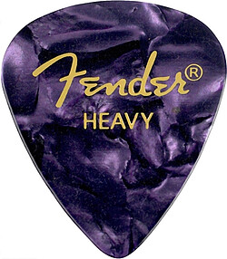 Fender® Picks 351 heavy/purple moto (12) 