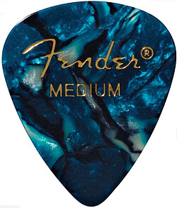 Fender® Picks 351 medium/ocean t. (12)  
