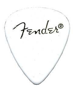 Fender® Plectren 351 heavy/weiss (144)  