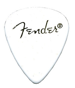Fender® Plectren 351 thin/weiss (144)  
