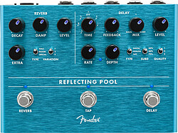Fender® Reflecting Pool Delay/​Rev. Pedal 