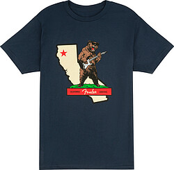 Fender® Rocks Cali T-Shirt, Navy, XXL  