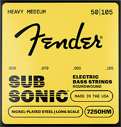 Fender® Subsonic 7250HM Bass 050/105  