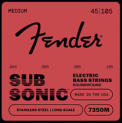 Fender® Subsonic 7350M St.Steel 045/105  