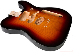 Fender T-Body Deluxe Alder 3-tone sunb.  
