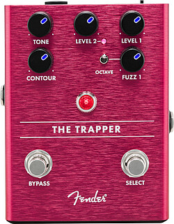 Fender® The Trapper Dual Fuzz Pedal  