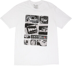 Fender® Vintage Parts T-Shirt white S  