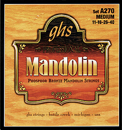 GHS A270 Mandolin Ph. Bronze 011/040  