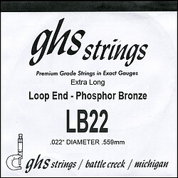 GHS Loop End Ph. Bronze LB 22  