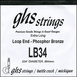 GHS Loop End Ph. Bronze LB 34  