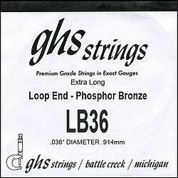 GHS Loop End Ph. Bronze LB 36  