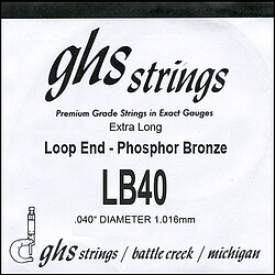 GHS Loop End Ph. Bronze LB 40  