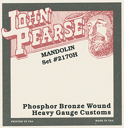 J. Pearse 2170H Heavy Mandolin Loop End  