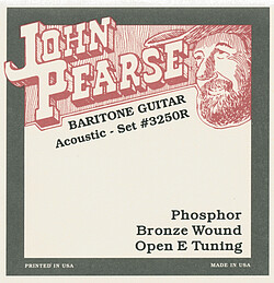 J. Pearse 3250 Bariton Resophonic Open E 