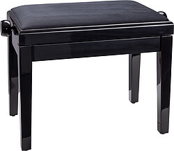 K & M 13922 Klavierbank, schw. pol. Vel. 