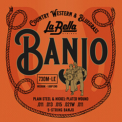 La Bella 730 M 5-​Str. Banjo Loop 011  