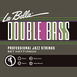 La Bella 7710 NBB Baby Bass black nylon  