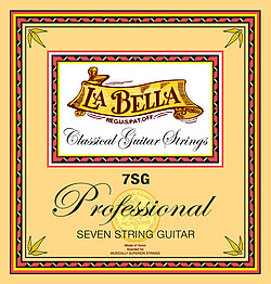 La Bella 7SG Classical 7-String Guitar  