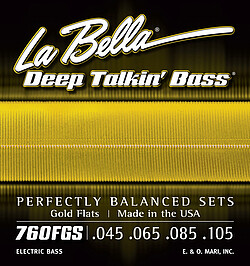 La Bella Bass Gold Flats *  