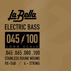 La Bella Bass RX-S4B St. Steel 045/100 
