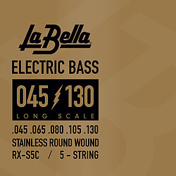 La Bella Bass RX-S5C St. Steel 045/130 