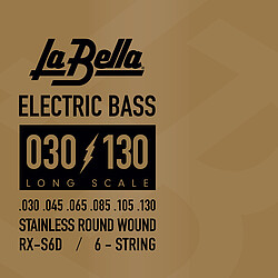 La Bella Bass RX-S6D St. Steel 030/130 