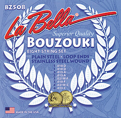 La Bella Bouzouki Stainl.​Steel Loop End* 