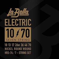 La Bella HRS-​74, 7-​string 010/​046+​070 