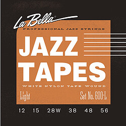 La Bella Jazz Tapes 600L Wh.Nylon Light 