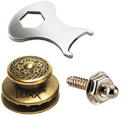 Loxx Security Lock Victorian, Messing  