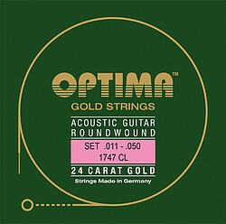 Optima gold 1747 CL Custom Light 011/050 