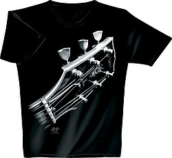 T-Shirt schwarz Cosmic Guitar M  