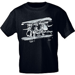 T-Shirt schwarz OberKrainer-Trompeter *  