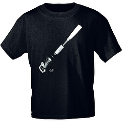 T-Shirt schwarz Oboe L  