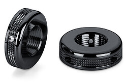 Schaller S-​Lock Wheels black chrome (2)  