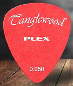 Tanglewood Plex Pick 0,50 red (12)  