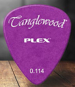 Tanglewood Plex Pick 1,​14 purple (12)  