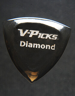 V-Pick Diamond Pointed Pick smokey mount 
