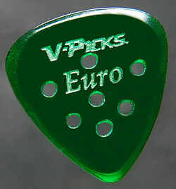 V-Pick Euro Pick emerald green  