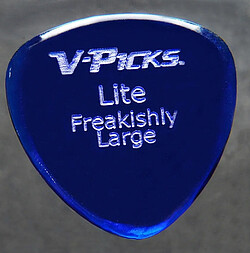V-​Pick Freak. Large Round Lite Pick blue 