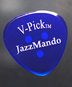 V-Pick Jazz Mando II Pick sapphire blue  
