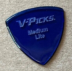 V-Pick Medium Pointed Lite Pick sap.blue 