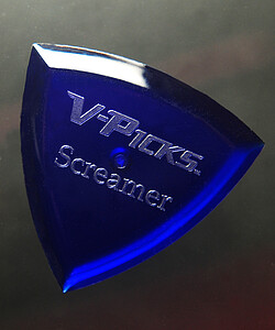 V-Pick Screamer Pick sapphire blue  